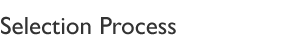 Nomination and Selection Process